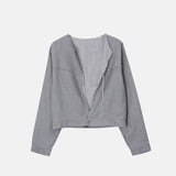 Sun Linen Cut Off Jacket