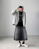 Hyke Black Bermuda Denim