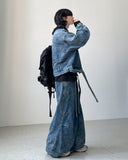 Hermes Belt Wide Denim