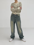 Raglan Stripe Cardigan
