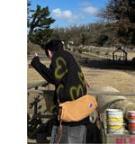 HAND-MADE heart painting knit