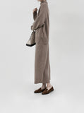 [Premium] Fair Turtleneck Whole Garment Wool Set-up