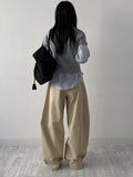 Varnish Cotton Wide Pants