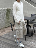 Pigment Light Cargo Half Pants