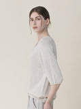 [Premium] Whole Garment Live-On V-Neck Knitwear