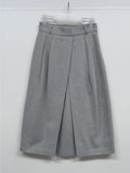 Belly Wool Pleated Skirt