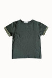 Slub Layered Crop Tee