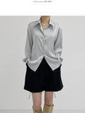 Satin Strap Loose Fit Blouse