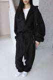 Nylon course jumpsuit