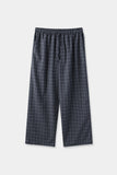 Window check pajama pants