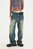 Tin brush regular carpenter denim pants