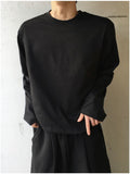 Poin Basic Crop Long Sleeve