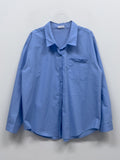 Posty Poplin Cotton Over Fit Shirt