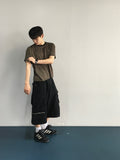 Marvin Crop Stripe Short Sleeve T-Shirt