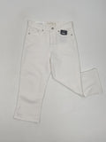 202 Slit Cotton Capri Pants