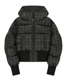 Reversible Check Padded Jacket