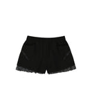 Reversible Plaid Track Shorts