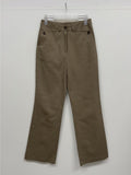 Record Semi Bootcut Cotton Pants