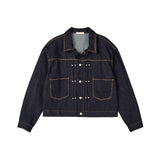 Stitch denim jacket