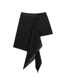 Multipanel Pleats Skirt