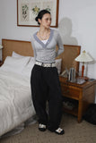 Cycle eyelet long belt