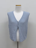 Boucle Two Button Overfit Vest