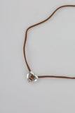 Bohemian heart necklace