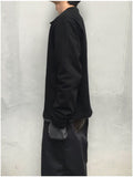 Ber double henley neck long sleeve
