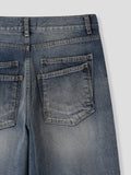 Bake Washed Embo Denim