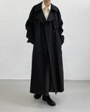 London Robe Overfit Long Trench Coat