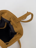 Suede Bucket Cross Bag