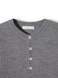 Roa Henley Neck Long Sleeve