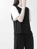 Summer Linen Short Sleeve T-shirt