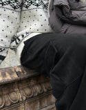 Fluffy Suede Cargo Pants