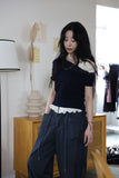 Low mesh off tee