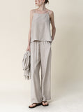 [Premium] Hailey Linen 3 Piece Set