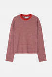 Lenny waffle crop long sleeve