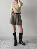 Tail Sheep V-Neck Loose Fit Knit