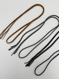 [Cowhide] Cable Long Layered Belt