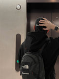 Word Semi Crop Half Hood