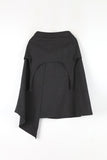 Tess D-ring unbalanced skirt