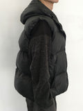 Tailed Padding Hood Vest