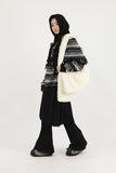 Oreo fringe off knit