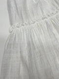 Shiny Flare Midi Skirt
