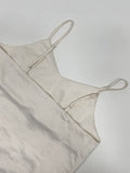 Satin bustier mini one piece