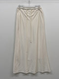 Kelly Satin Banded Long Skirt
