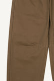Utility Pintuck Wide Cotton Pants