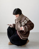 Lovely Nordic Balloon Knit