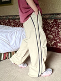 Nylon Track String Pants