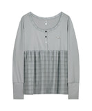 Check Sleep Long Sleeve